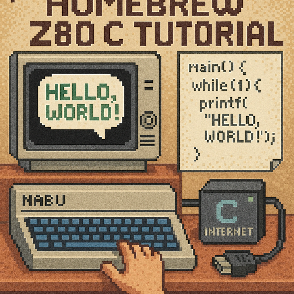 Homebrew z80 C Tutorial