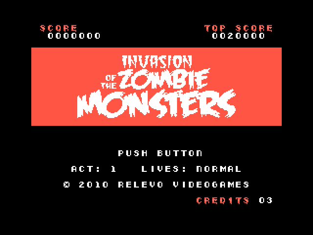 Invasion of the Zombie Monsters