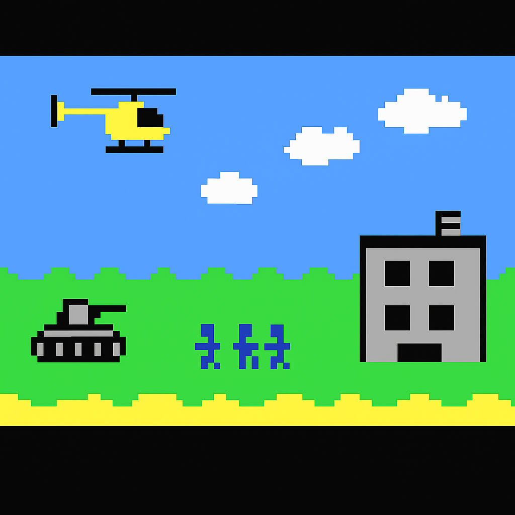 Choplifter MSX